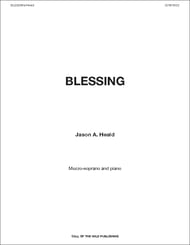 Blessing Vocal Solo & Collections sheet music cover Thumbnail